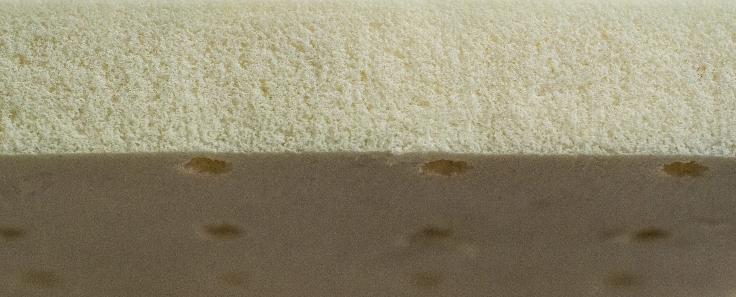 Nature para latex rubber perforated, pillow and mattress material. The concept of filling a mattress